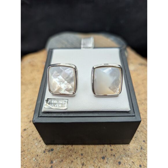 David Donahue Other - David Donahue Sterling Cufflinks – New in Box, Formal Gift-Ready
